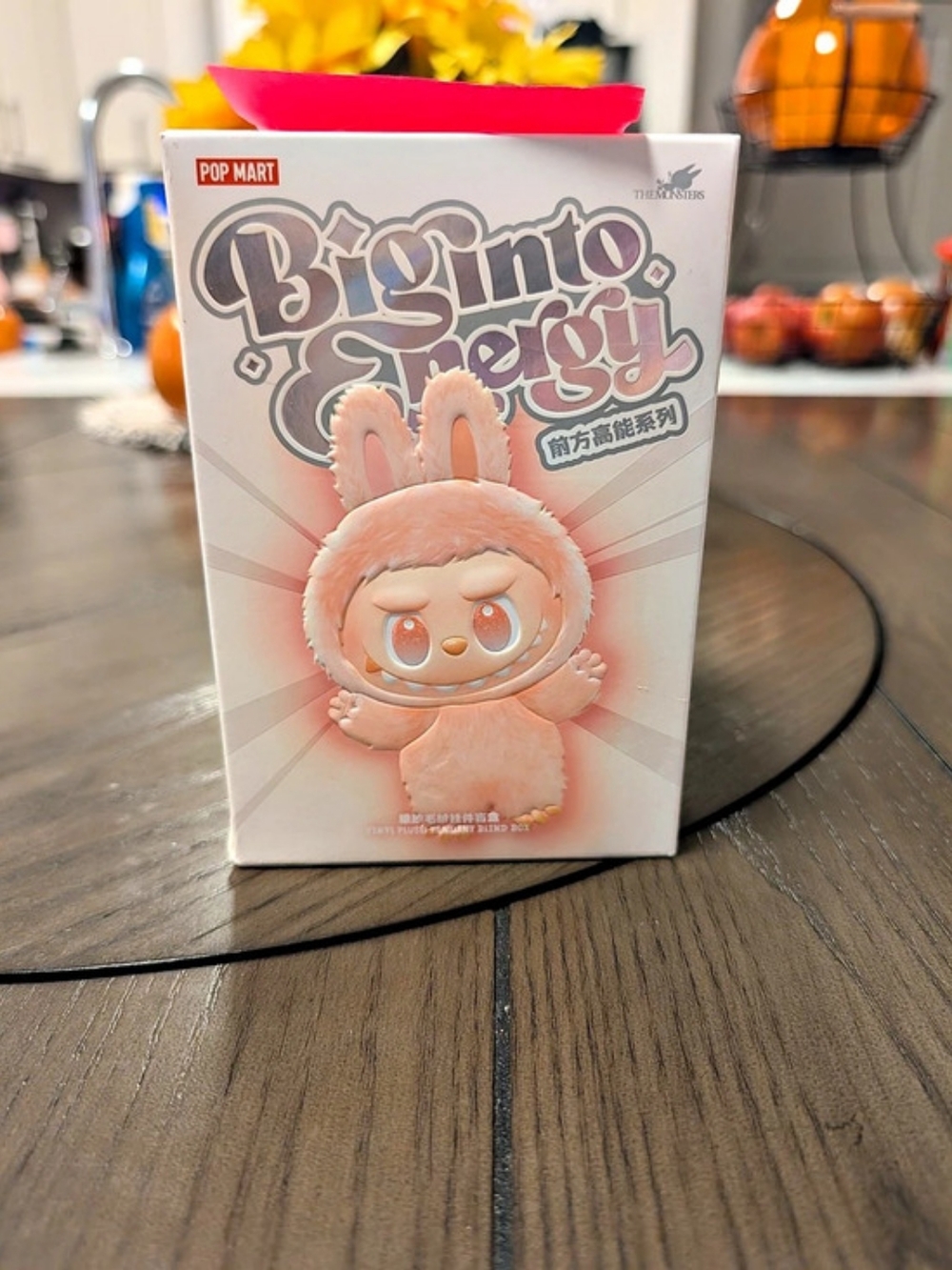 POP MART THE MONSTERS Big into Energy Series Vinyl Plush Pendant Blind Box Vinyl